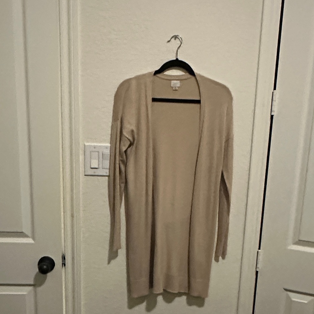 a new day Women's Tan Cardigan